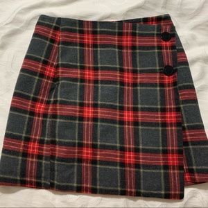 H&M Plaid Skirt